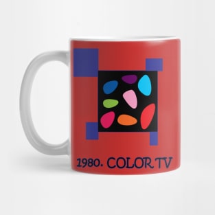 1980. Color TV Mug